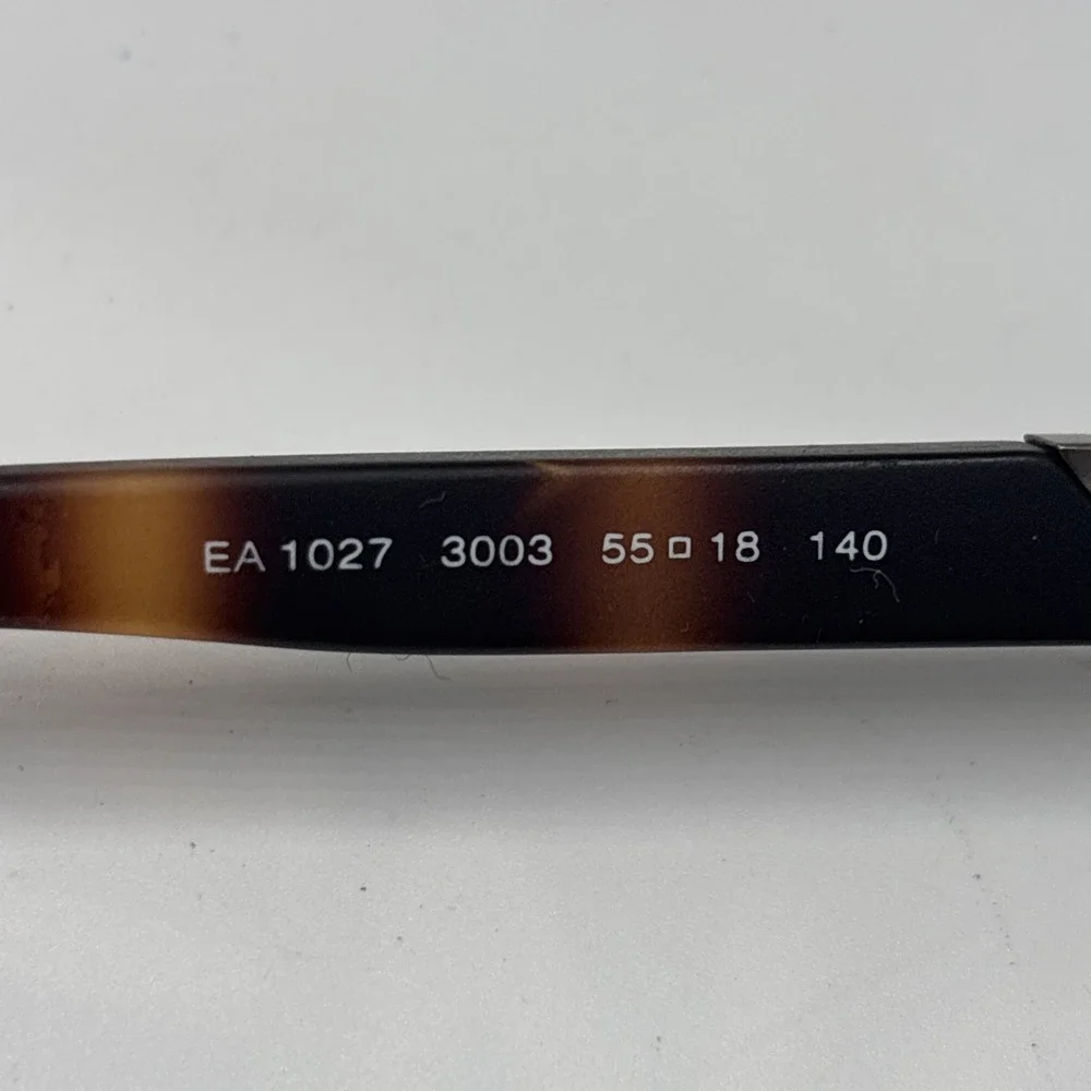 EMPORIO ARMANI EA 1027 3003 GUNMETAL TORTOISE AUTHENTIC EYEGLASSES 55-18-140 047